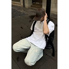 夏季牛仔裤男美式高街水洗破洞潮牌宽松直筒长裤1001-1-N784-P55，男装牛仔裤，星座1001-1