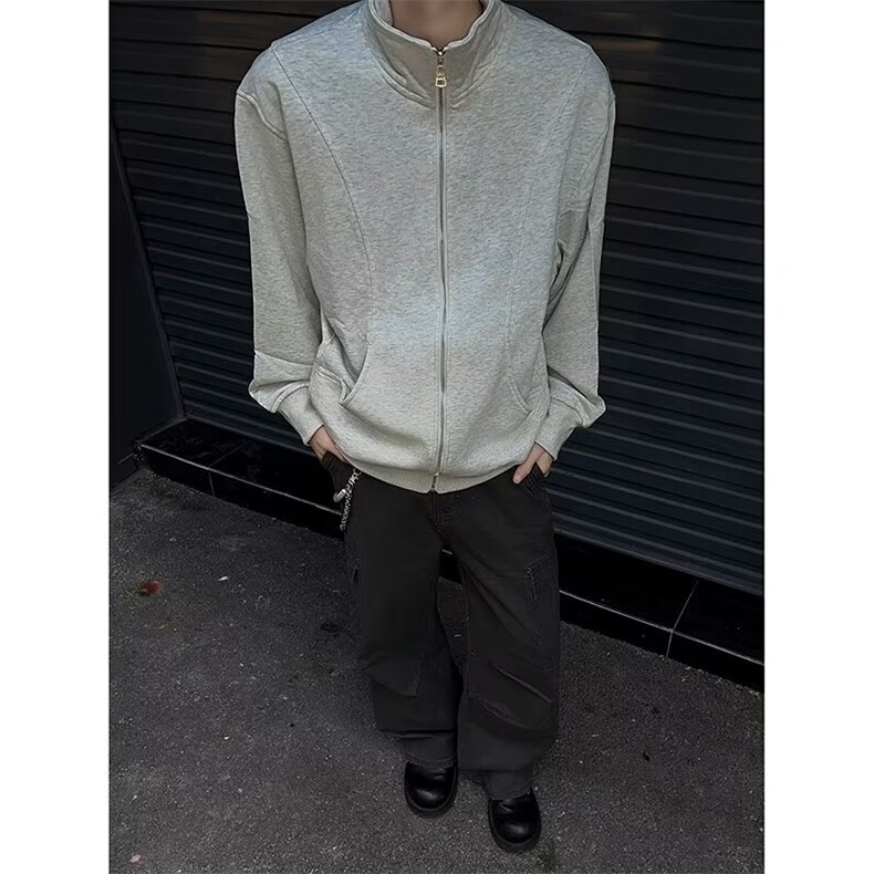 秋季新款外套男结构卫衣卫衣XW114P68,男装卫衣,星座1116-2