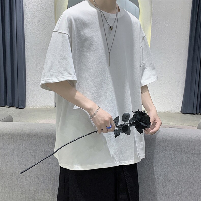 DF292-TP16纯色T恤男短袖休闲情侣百搭基础t恤女夏季港风T恤,男装T恤,电商A102