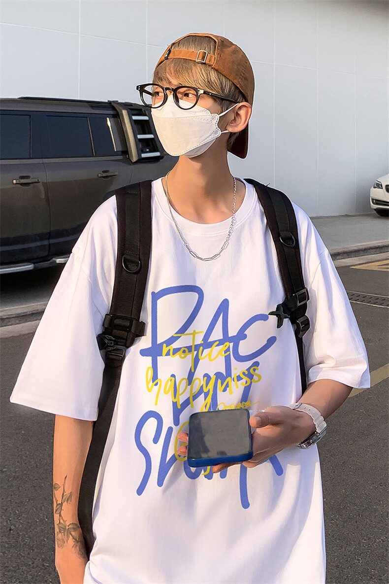 B239-D328-P28夏季短袖t恤男字母印花体恤上衣,男装T恤,星座514-2(原B239)