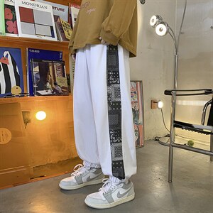 2025秋季直筒运动裤腰果花卫裤宽松休闲裤男女A125-DK912-P45，男装休闲裤，电商A125