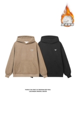 2024冬季新款港风白底大码灯芯绒加绒卫衣M-5XHW24929-特P50，男装卫衣，电商A022