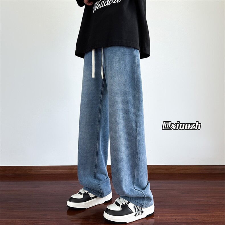 XZ616夏季星空纹设计款肌理感休闲裤牛仔长裤TY1011特P40控78,男装休闲裤,星座512A（原616）