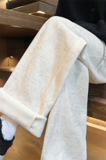 扎染加绒加厚休闲裤冬季美式卫裤直筒裤子男5D2119-TP3268，男装休闲裤，电商A102