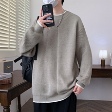【新品】2025秋冬男士时尚休闲百搭针织毛衣潮流-M5090-P45，男装针织衫/毛衣，星座1105-1