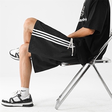 夏季大码多巴胺速干伞兵裤织带短裤XZ806-DK8819-特P19-控38，男装牛仔裤，四季星座806