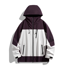 新款男女高品质户外登山服青少年学生冲锋衣夹克外套HS6607，男装夹克，星座1206（原A206）