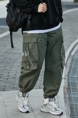机能风束脚休闲宽松高街潮流痞帅伞兵工装裤A438-6183-P7598，男装工装外套，电商A438