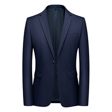 87881-1男士2023年春季新款长袖西服纯色外套免烫西装商务P118，男装西服，电商B360