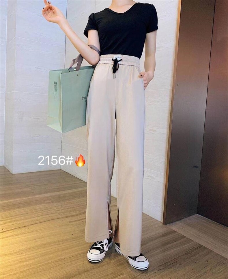 夏款阔腿裤，女装，变色鸟(1F)