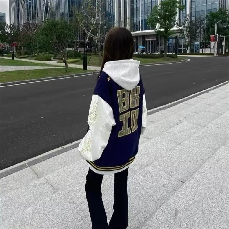 1506/GL60/P63少年美式复古民族刺绣棒球服夹克情侣潮牌外套,男装民族服装,星座1506A