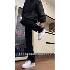 水洗微喇牛仔裤男春秋季美式潮牌弹力修身显腿长阔腿休闲弯刀裤子，男装牛仔裤，星座1007（原301D）