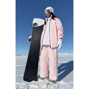 运动防水双板男女加厚保暖时尚滑雪服衣裤套装TZ032-P210控318