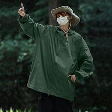 山系户外冲锋衣男连帽外套春秋季潮牌登山美式休闲夹克防水防风，男装夹克，星座716-2