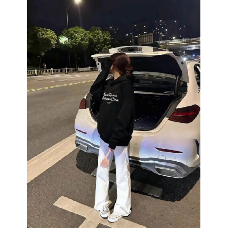 美式复古高街连帽卫衣男女秋宽松慵懒风美式外套S272P42,女装短外套,星座1112-1