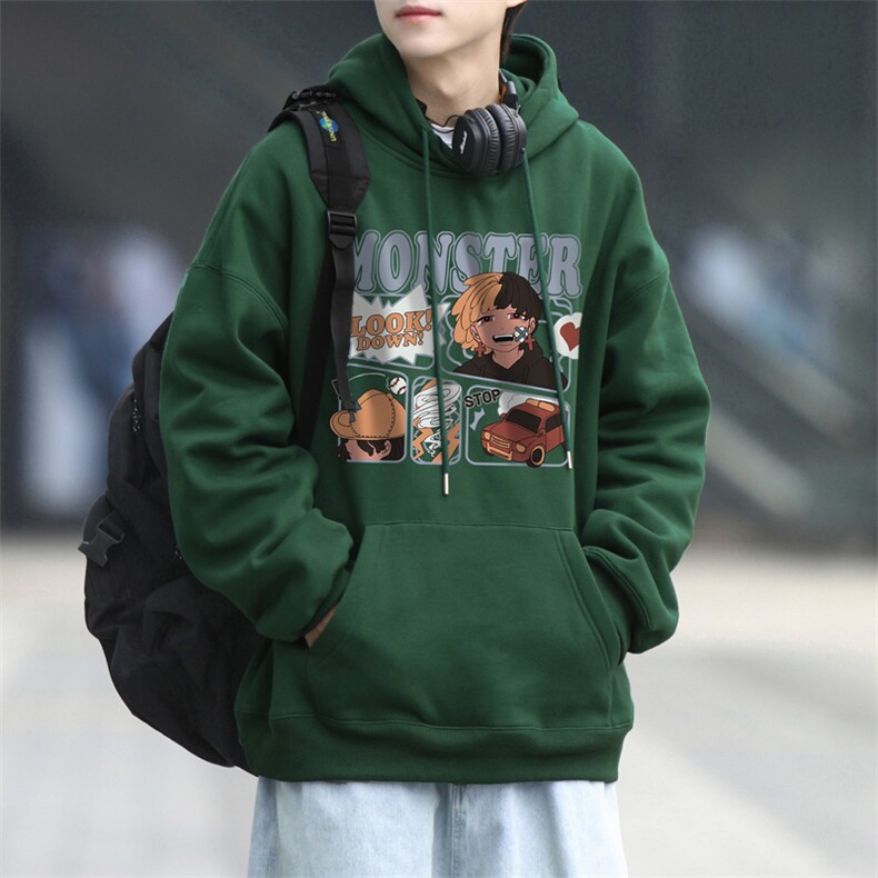 cityboy！高品质抖音直播重磅连帽卫衣男XLM392-P55,男装卫衣,电商B371