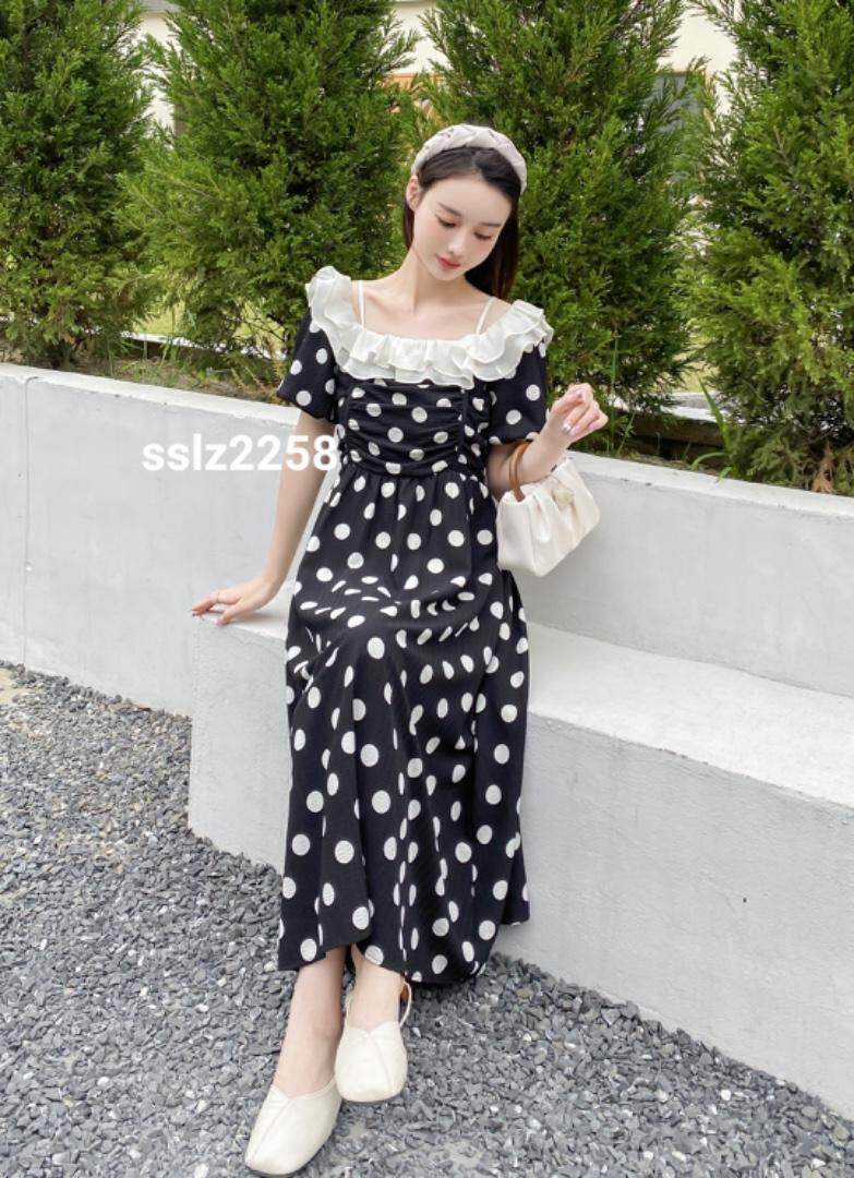 新款时尚韩版修身公主连衣裙补单，女装连衣裙，时尚靓姿