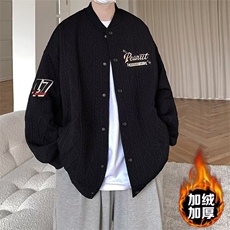 1506-1/MXXF0121/P69悟空有货复古冬季菱形格子棒球服棉衣，男装棉衣，星座1506-1