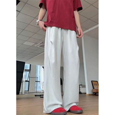 网图！纯色百搭皱褶美式速干夏季休闲裤-EX50802-特批25，男装休闲裤，电商A061
