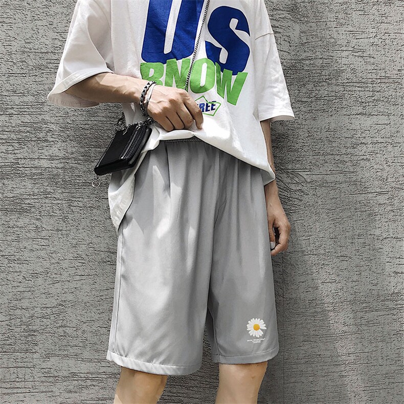 2022百搭新款休闲短裤男士韩版青少年中裤五分裤DK517特批16,男装休闲裤,星座718-1