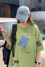数据款！纯棉百搭印花中性风短袖t恤男女潮流半袖体恤T336P28，男装T恤，电商B220
