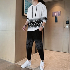 秋季套装男潮流两件套TZ771-P70，男装休闲套装，星座210-3