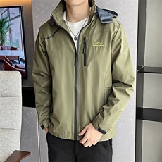高品质冲锋衣ins店主风秋新休闲潮连帽夹克男外套EM13-P59，男装夹克，星座1109-3