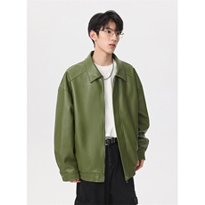 秋季新品韩系皮衣Q2499-TP5588青少年高街休闲防风夹克外套男，男装夹克，电商A102