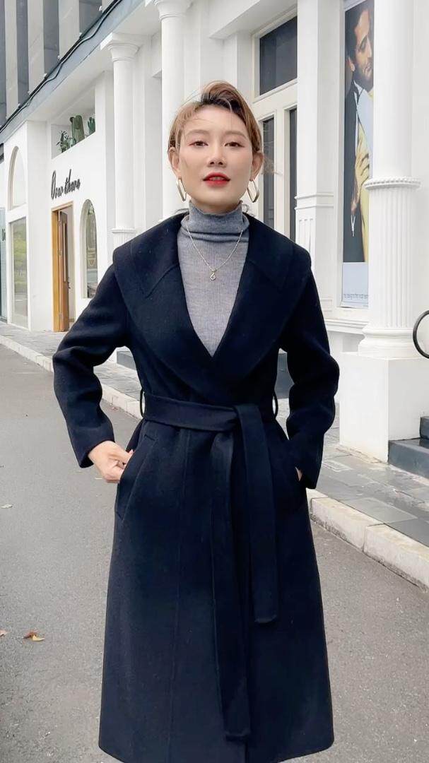 百分百全毛，良好的品质，衬托出大衣的优雅知性，版型超，其它，喜信人