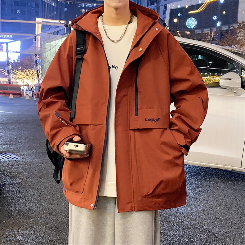 2024春季新款现货户外连帽夹克男冲锋衣外套JK817-P80,男装夹克,星座1204-3