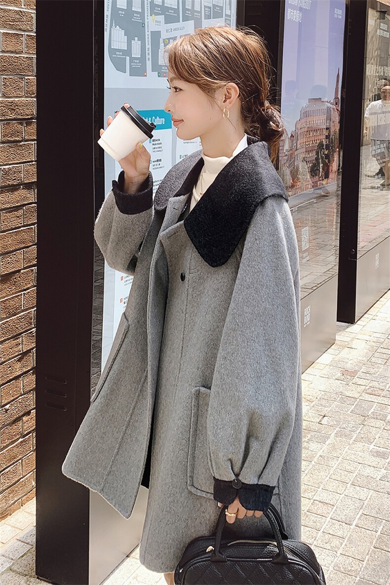 档口现货24小香风气质百搭小外套2C219A-2635-P260K358,女装毛呢外套,2B237