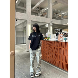 【网图】B221 美式高品质多口袋休闲迷彩工装裤子 LK24253-特P48图片