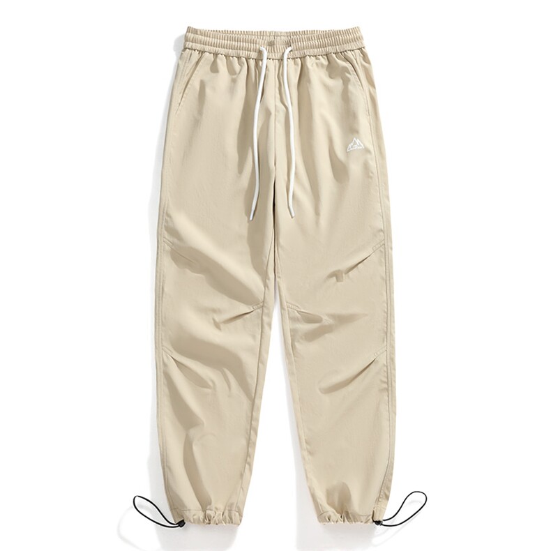 港风休闲裤冲锋裤伞兵裤宽松运动裤拖地裤束脚裤男KP815P45，男装休闲裤，星座1204-3