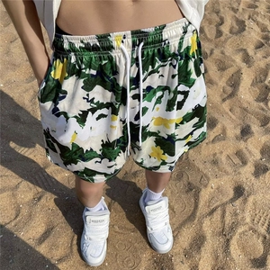 潮牌街头迷彩工装短裤男夏季复古休闲裤DK5527 P22图片