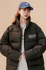 中性风22冬季新款镂空字母印花立领棉服TPMY58P65控99特批无差价，男装棉衣，A247A