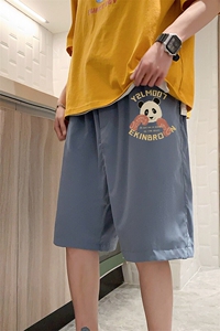 1港风休闲大码M-5XL运动5分原宿潮流五分裤男中裤DK7084P25控38图片