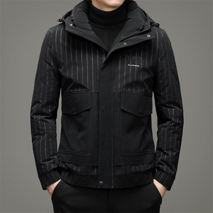 男士外套冬季新款潮流短款休闲时尚百搭保暖羽绒服 JZ2266-P225图片