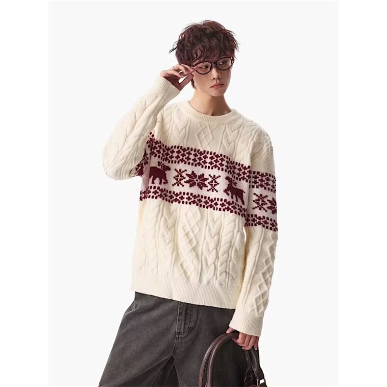 1506-1/MM58251/P52圆领毛衣针织衫男潮牌帅气秋冬季打底衫,男装T恤,星座1506-1
