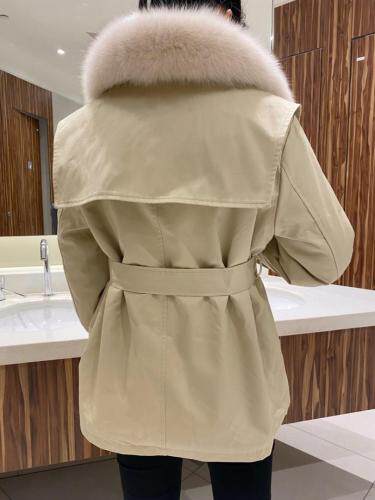 大毛领派克服，女装，泰靡(1F)