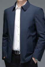冬季新款男士翻领商务休闲羽绒服中年男装白鸭绒加厚保暖外套，男装羽绒服，电商B212（原钱塘6029）