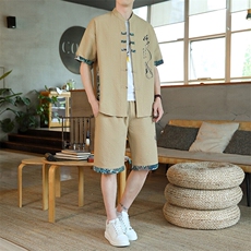 风休闲短裤套装，男装休闲套装，星座1206（原A206）