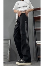 大量现货条纹休闲裤男夏季2025新款设计感直筒速干裤DY5032-P55，男装休闲裤，电商A178