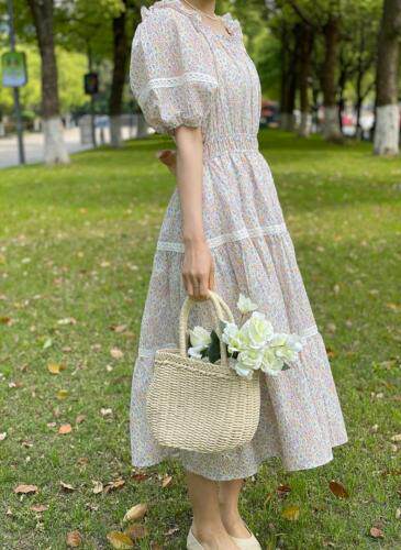 宫廷风连衣裙，女装连衣裙，Must Bloom绽放