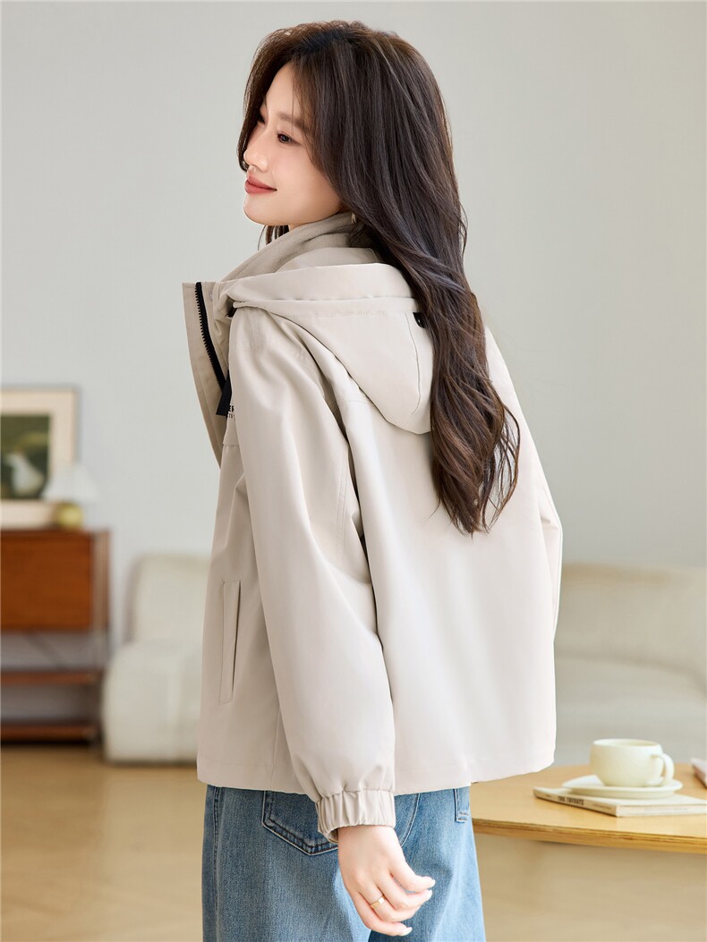 2026年春季派克服可拆卸两件套摇粒绒内胆外套冲锋衣,女装派克服,简韵佳