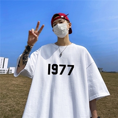 纯棉T恤直播高品质重磅220克1977印花T1901-p25，男装T恤，星座508（原C305）