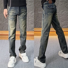 1506A/GG6390/P55裤男潮流工装百搭痞帅直筒长裤子，男装工装外套，星座1506A