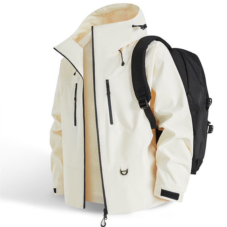 冲锋衣2025新款春秋季户外防风防水登山服外套女A436-25008-P50,男装夹克,电商A436