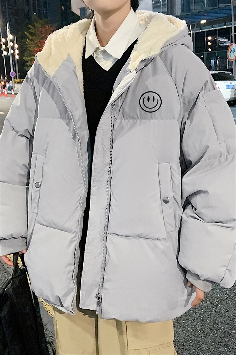 MY16224-P100加厚加绒连帽棉衣男大码棉服男面包服男,男装棉衣,电商A040