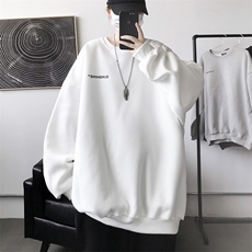 W33中性情侣印花圆领秋冬卫衣常规P28加绒P38S-5XL支持定制，男装卫衣，星座115A-3