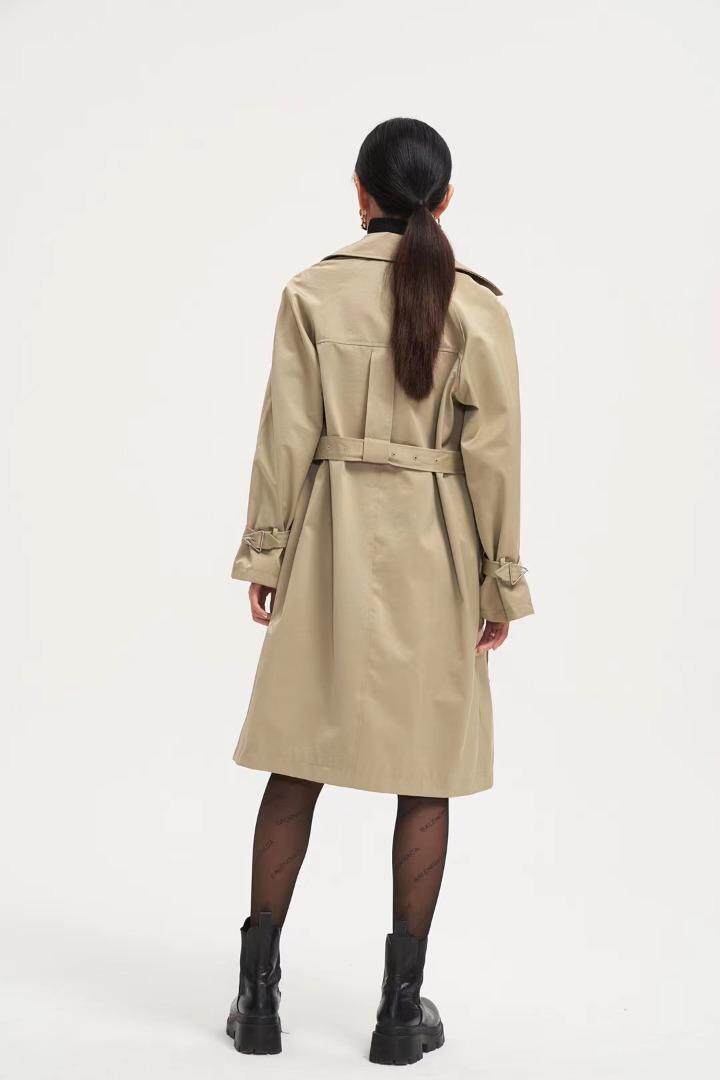 秋装新款现货风衣，女装风衣，艾涵o